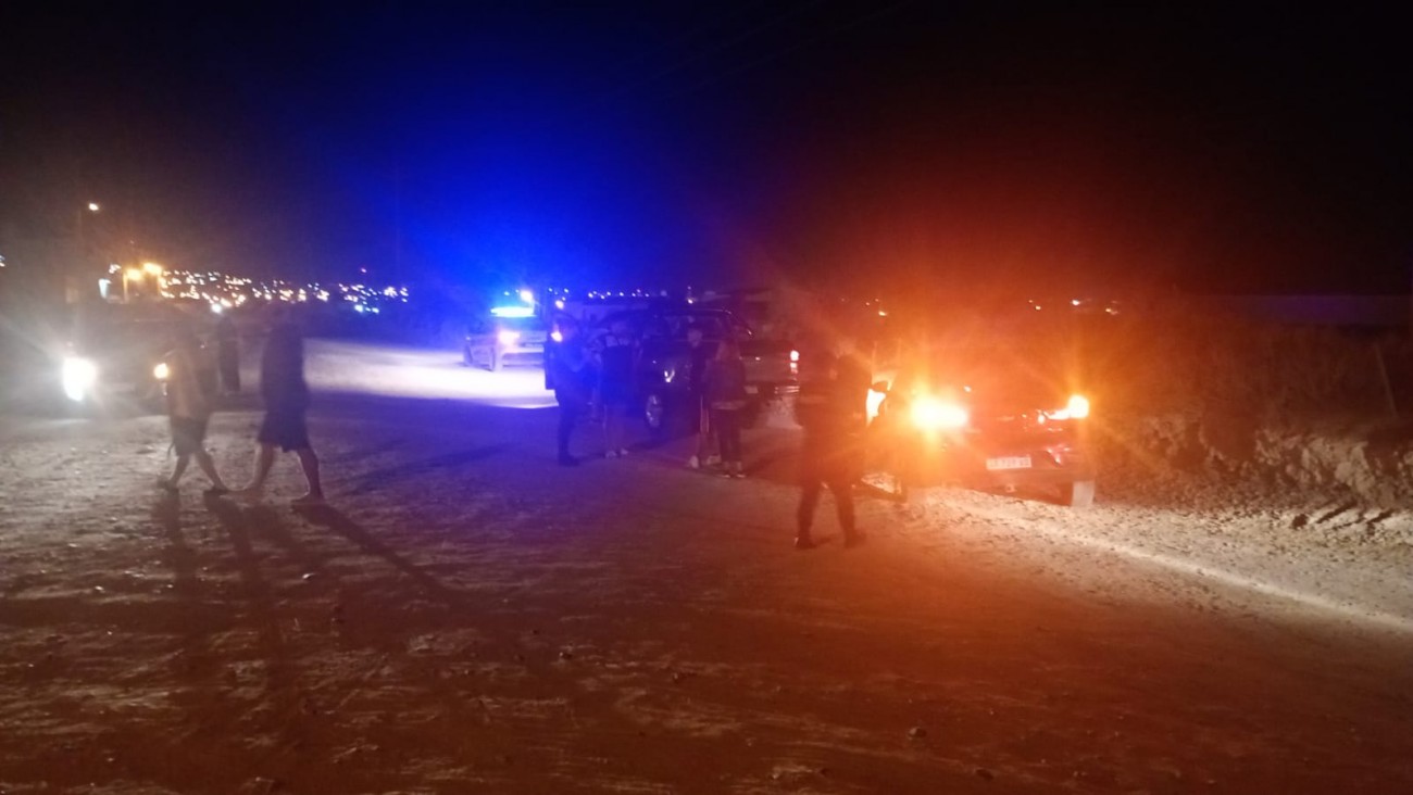 Comodoro: una mujer se descompensó al volante y terminó sobre el bulevar en una avenida