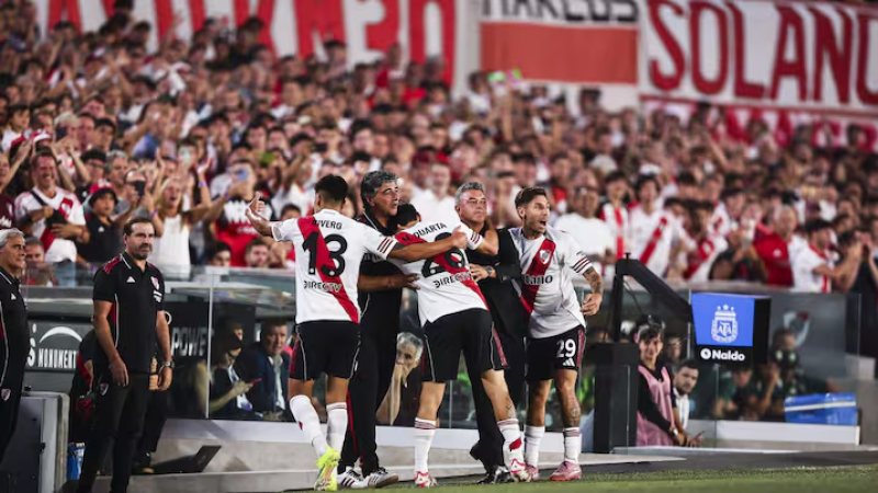 En la despedida de Marcelo Gallardo, River le ganó 3 a 1 a Banfield