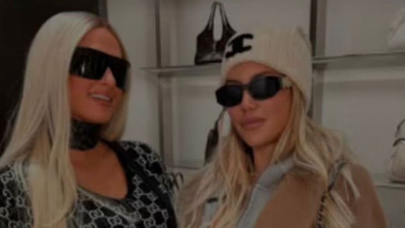 Wanda Nara y Paris Hilton coincidieron en una tienda de lujo en Milán