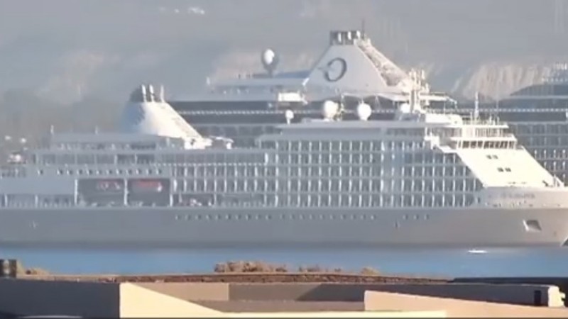 Falleció un pasajero en un crucero que estaba amarrado en Madryn