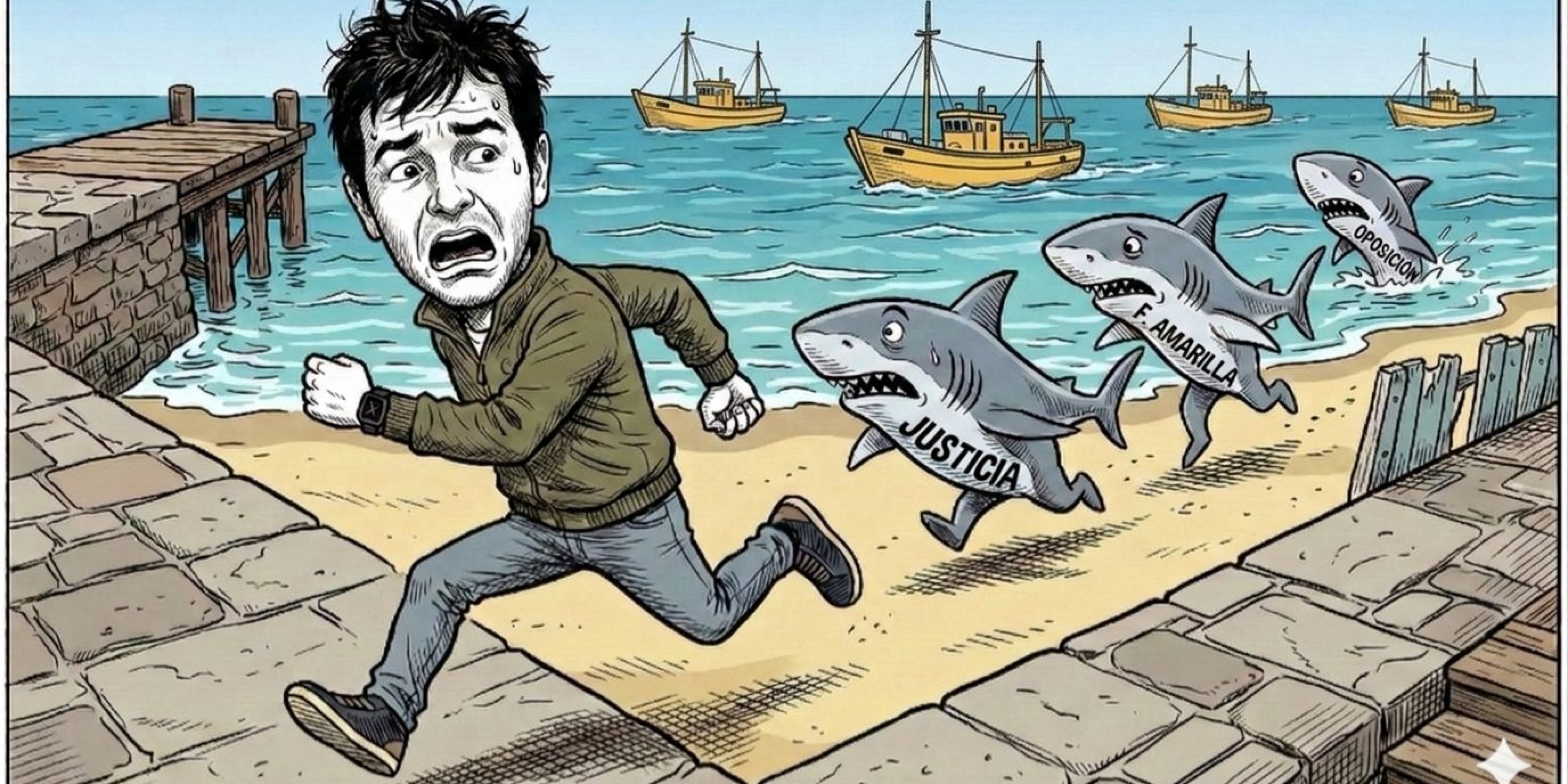 Ignacio Torres cursa su tercer año de mandato con una pérdida de poder que ni todo su aparato publicitario puede ocultar