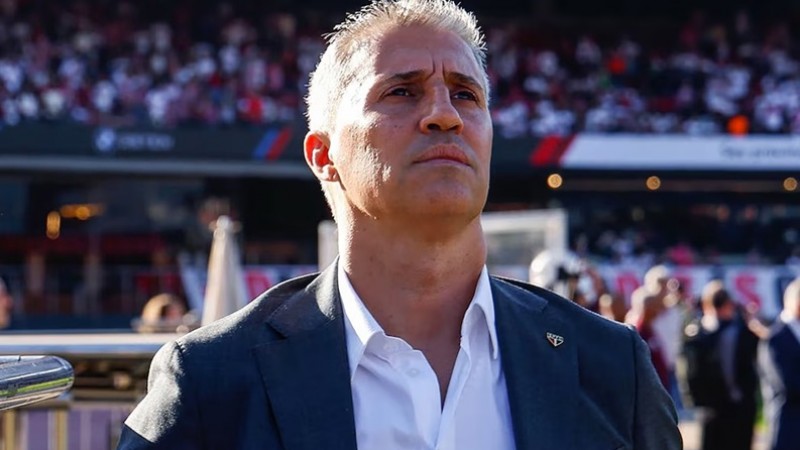 Sorpresa en Brasil: El San Pablo echó a Hernán Crespo