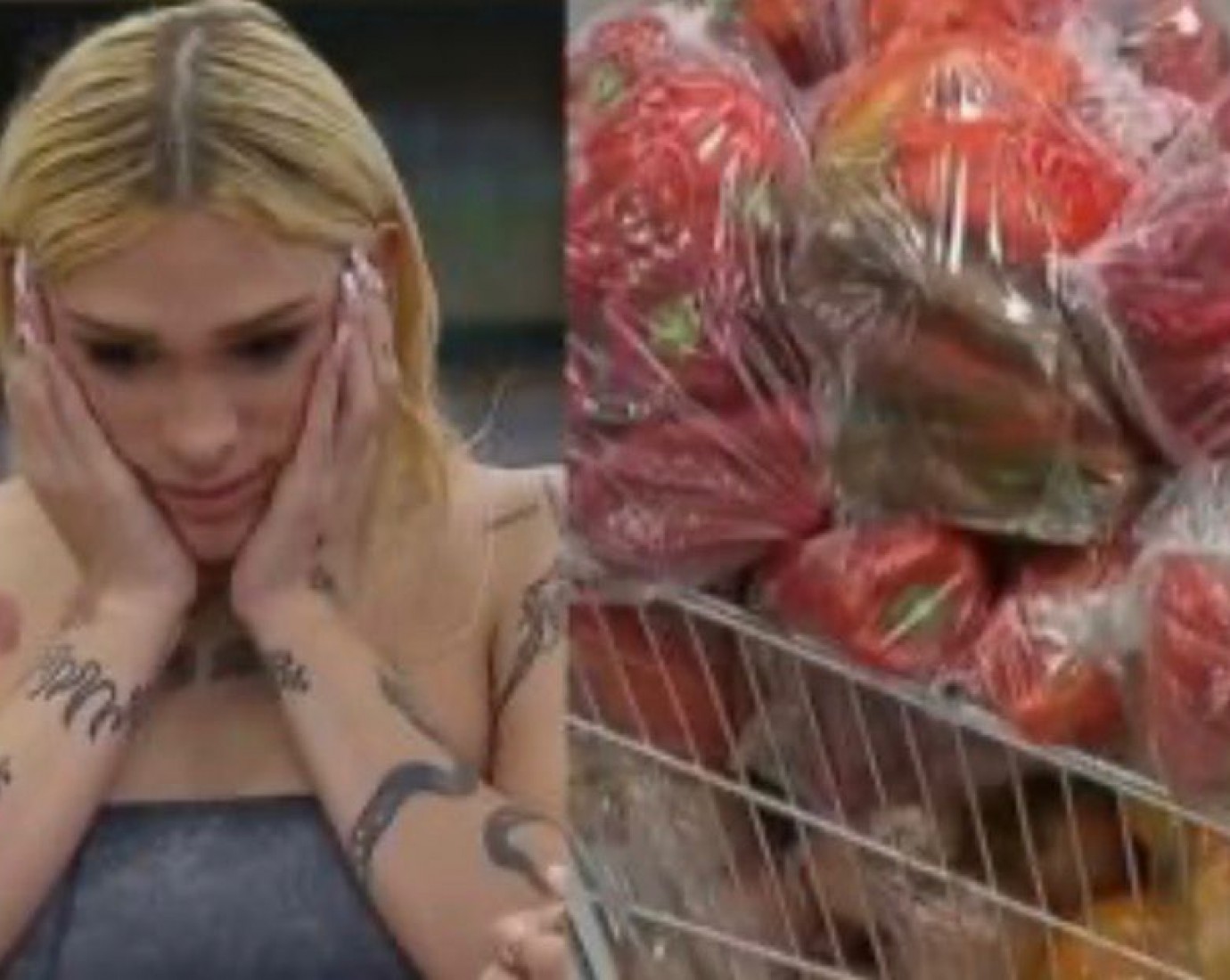 Compró 20 kilos de morrones por error y gastó casi medio millón del presupuesto en Gran Hermano