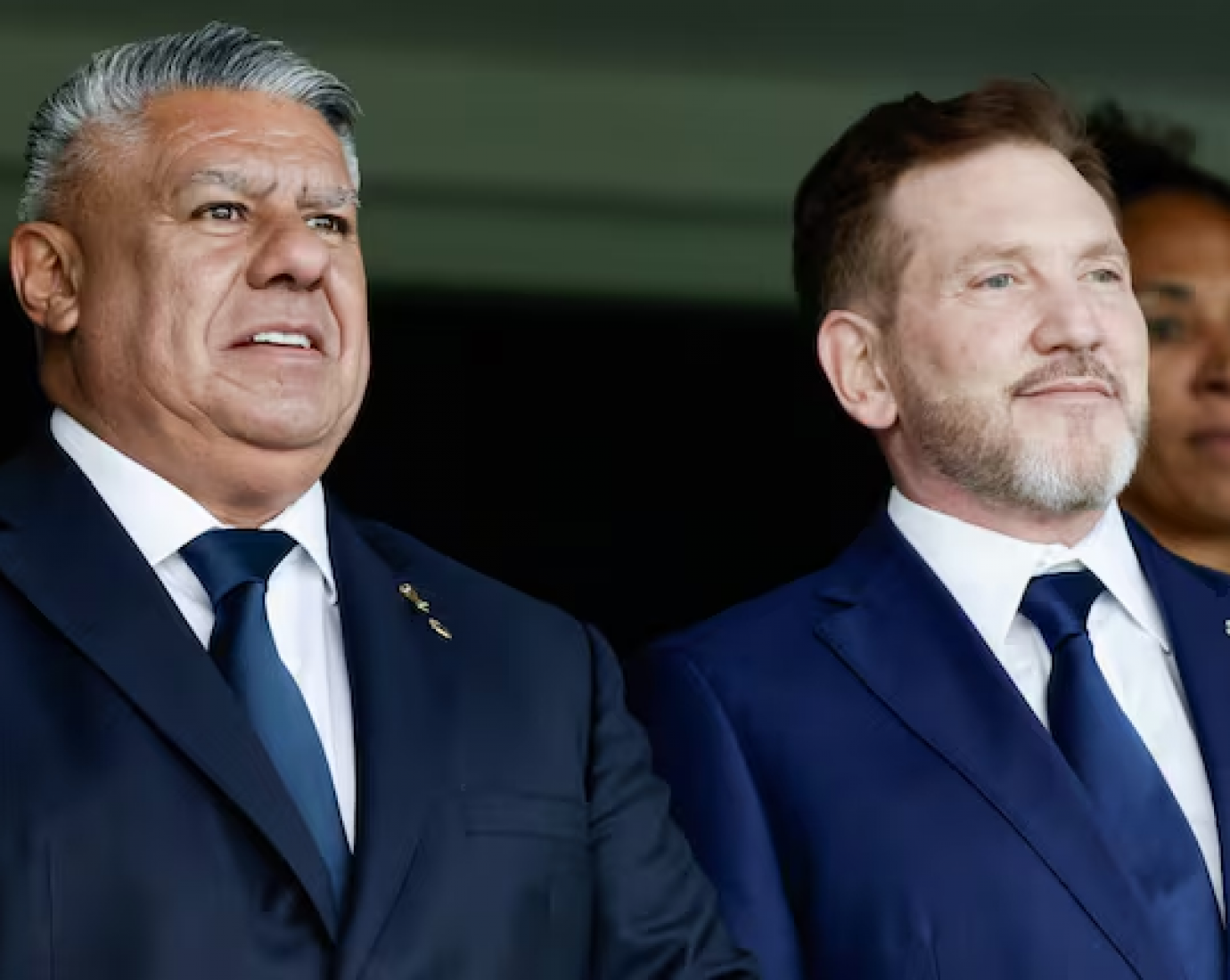 "Chiqui" Tapia se reunió con el presidente de Conmebol para definir la sede de la Finalissima