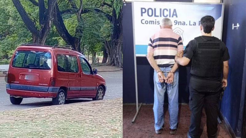 Detuvieron a un hombre de 65 años por masturbarse en la vía pública