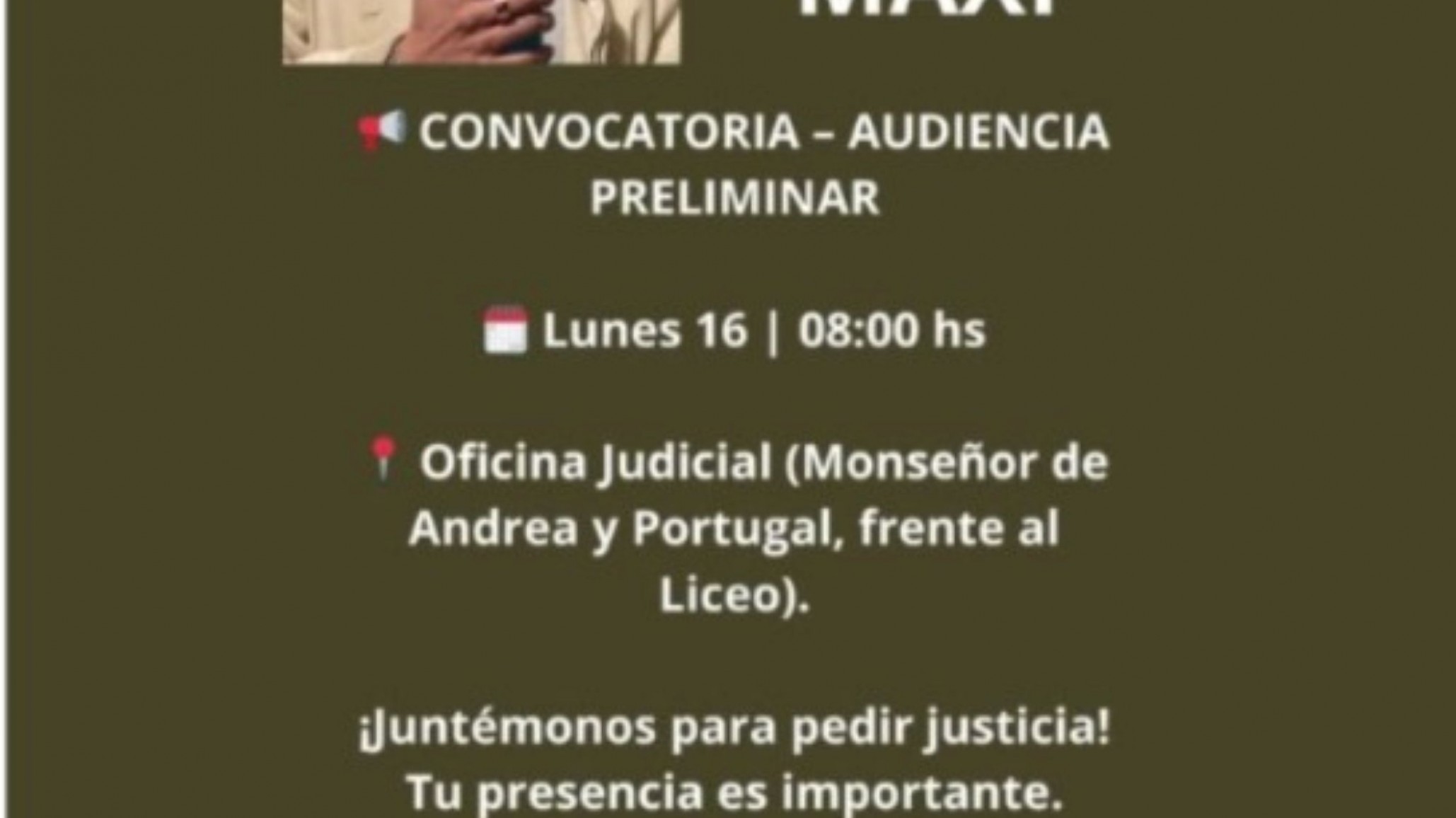 A más de un año del crimen de Maximiliano Cifuentes: su familia vuelve a marchar para pedir justicia