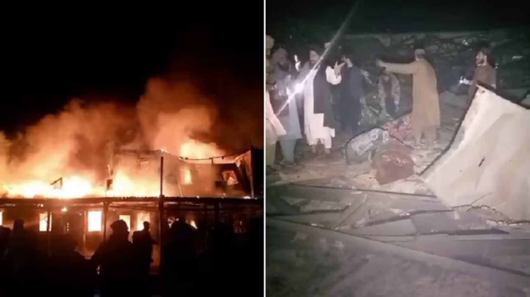 Murieron 400 personas tras un bombardeo de Pakistán a un centro médico en Afganistán