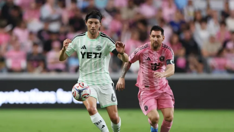 Con un golazo de Messi, Inter Miami empató 2-2 en el estreno de su estadio