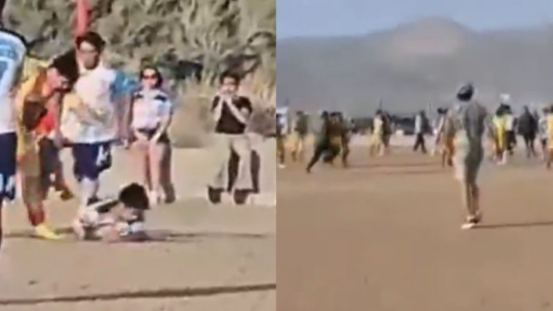 Escándalo en liga barrial: expulsión de por vida tras una brutal agresión en un partido