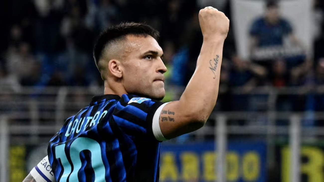 Lautaro Martínez volvió tras su lesión y fue figura con un doblete