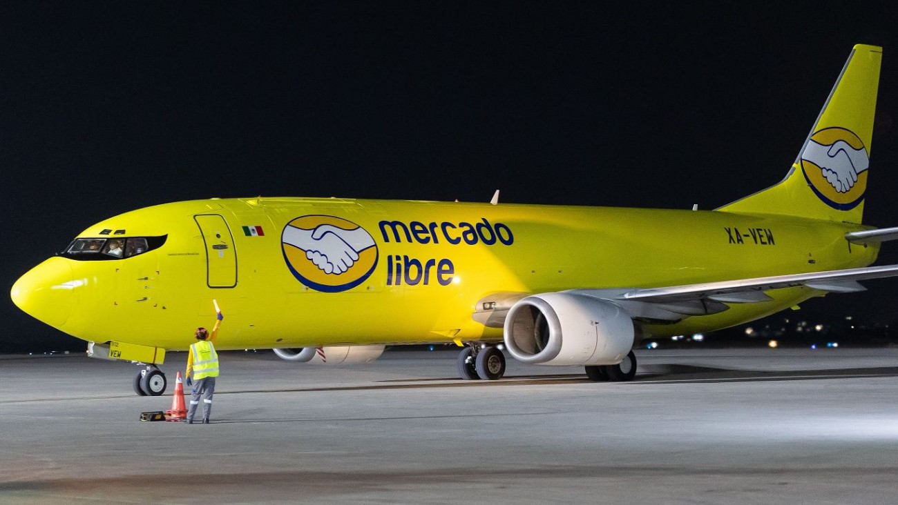 Trelew se consolida como nodo logístico de Mercado Libre: dos vuelos diarios y 72 camionetas para repartir en Chubut