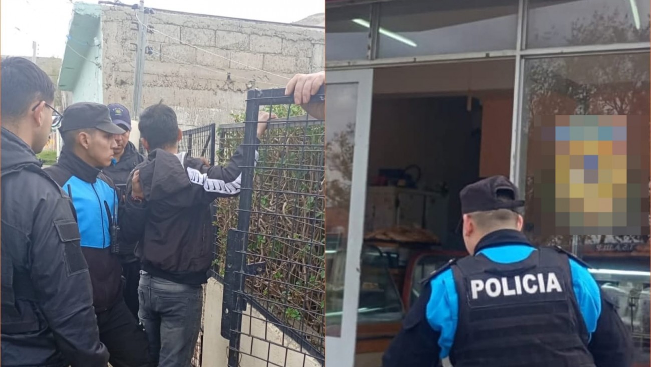 Violento robo en un comercio: atacó a una empleada y terminó detenido