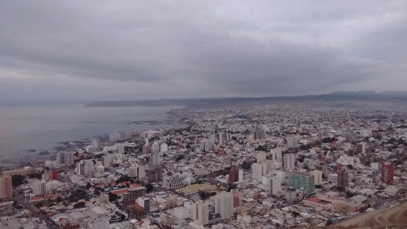 Domingo en Comodoro con lluvias y ráfagas que superarán los 60 km/h