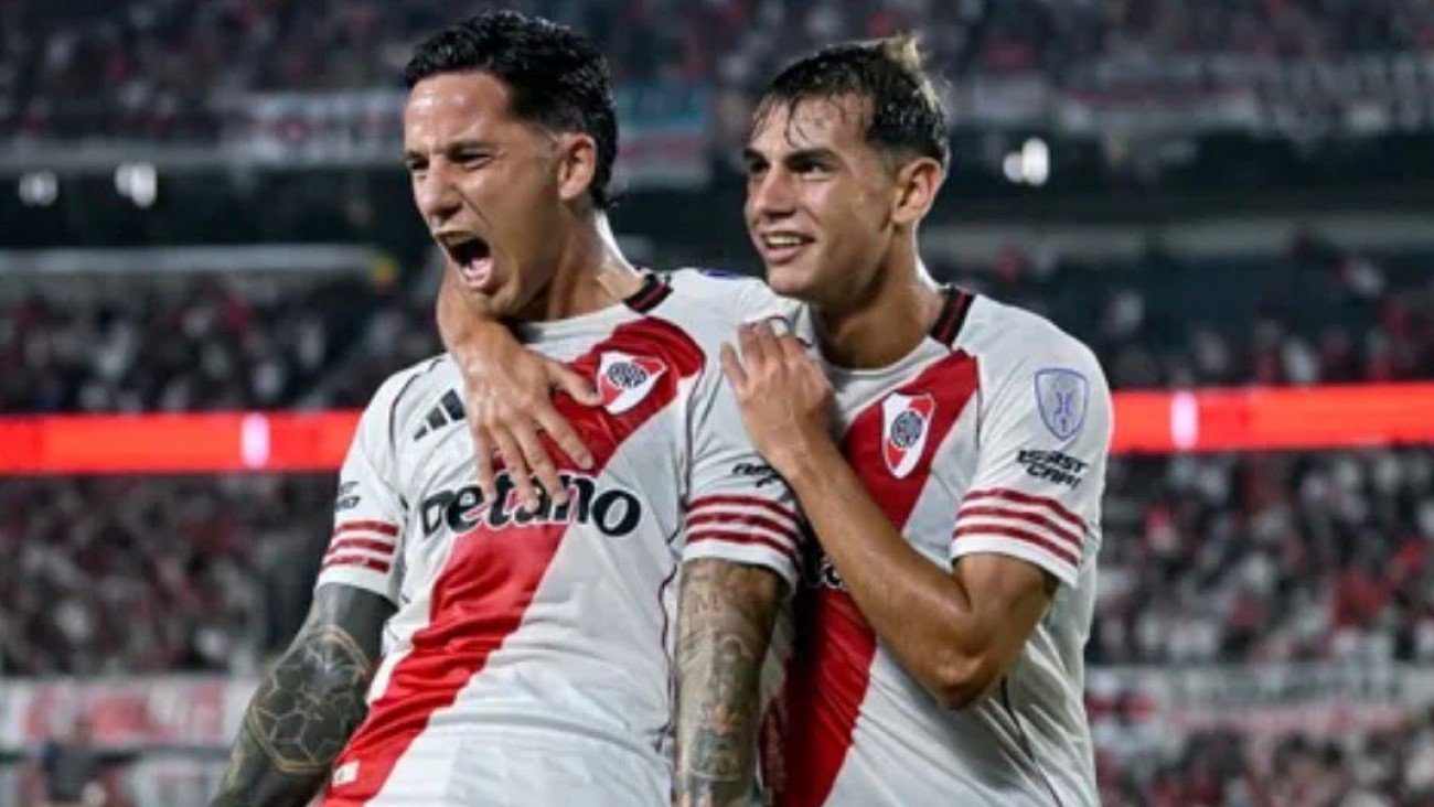 River le ganó a Carabobo y se subió a la cima del grupo