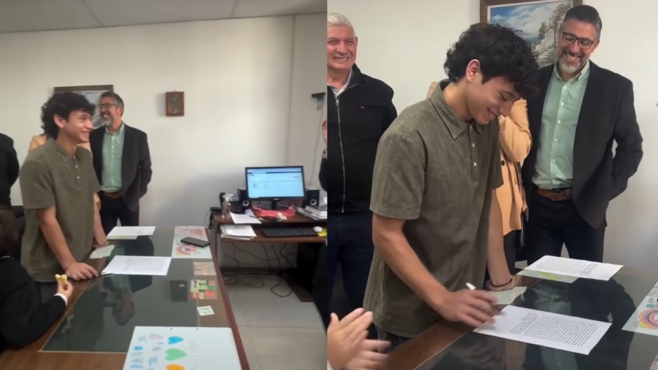 "Obvio que sí": El video de un adolescente que eligió a sus padres en una audiencia judicial