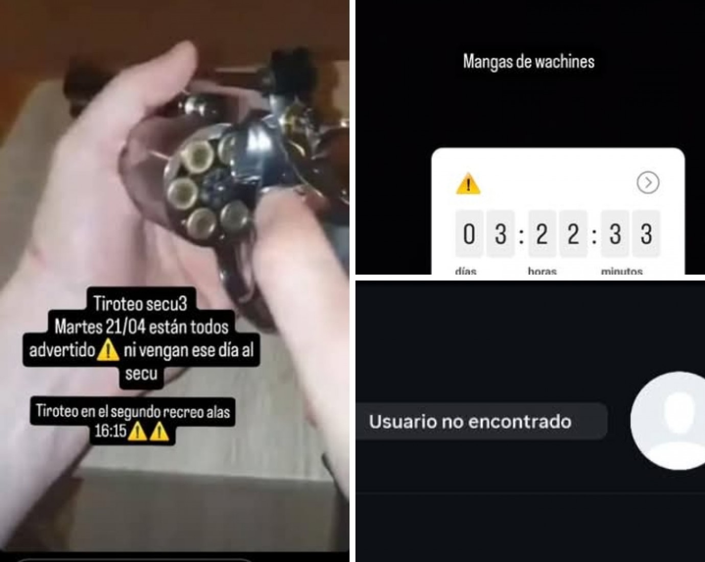 Amenazas de tiroteo en escuelas: ahora también investigan un mensaje contra un secundario de Las Heras