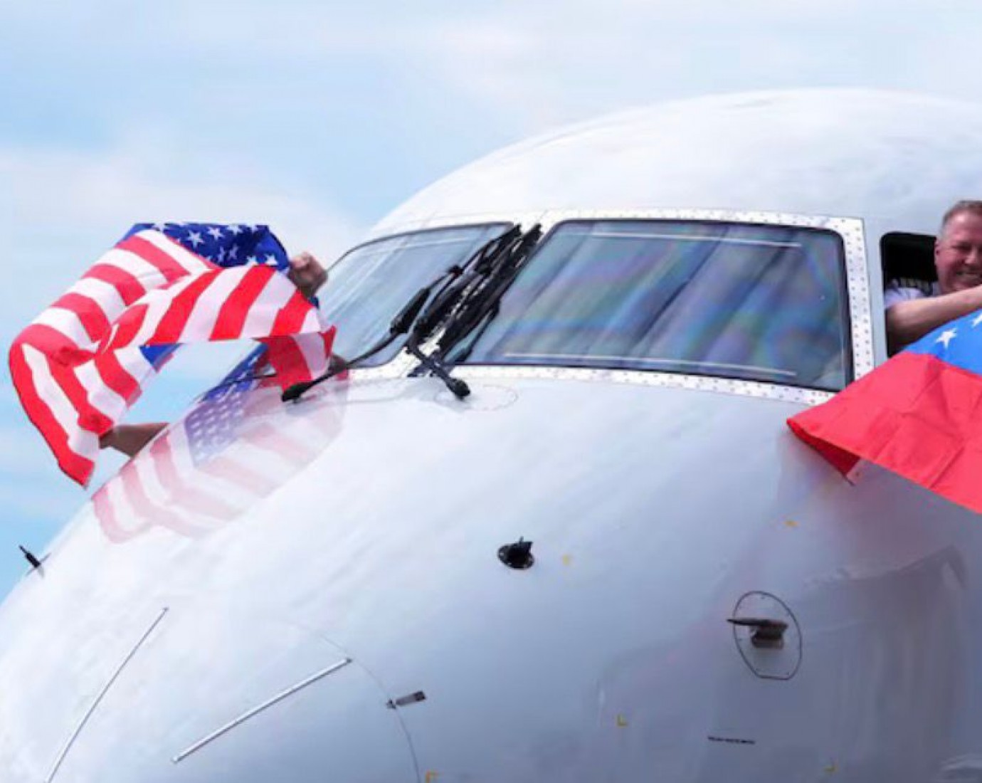 Tras siete años, se reanudaron los vuelos directos entre Estados Unidos y Venezuela