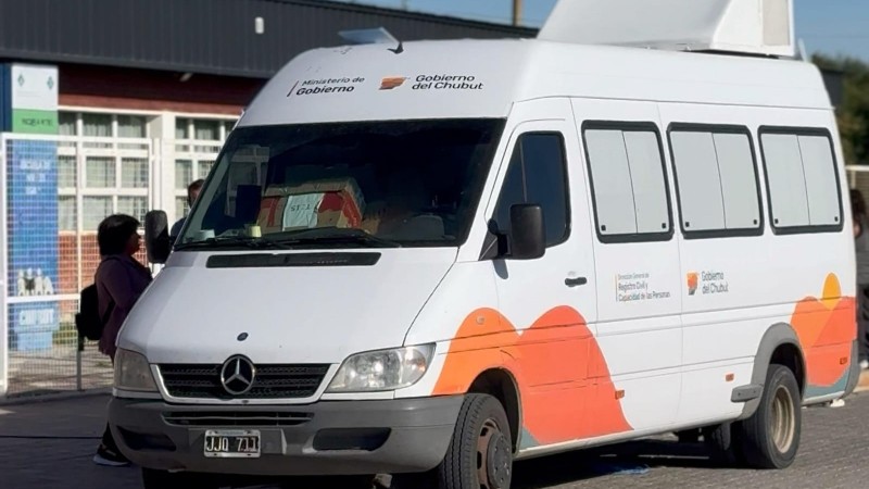 La Unidad Móvil del Registro Civil recorrerá Comodoro Rivadavia y localidades del interior durante mayo