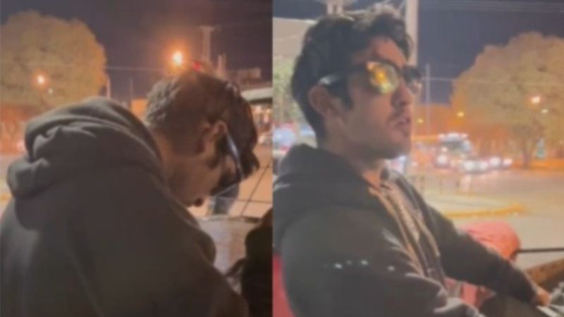 "Estaba juntando comida de la basura": el desesperado pedido de un joven en situación de calle