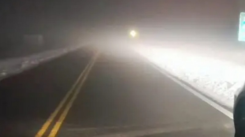 Así están las rutas de Chubut este miércoles: viento, sal en la calzada y obras en varios sectores