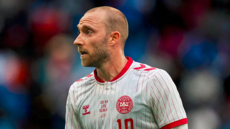 El mensaje de Christian Eriksen tras haberse desplomado en medio de un partido