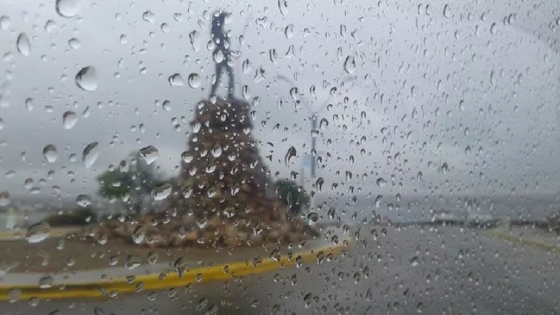 Actualizaron el alerta amarilla por lluvias para el sur de Chubut