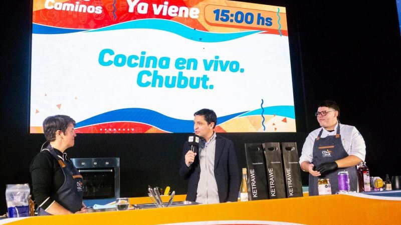 Chubut exhibió sus riquezas gastronómicas y productivas en un importante evento nacional