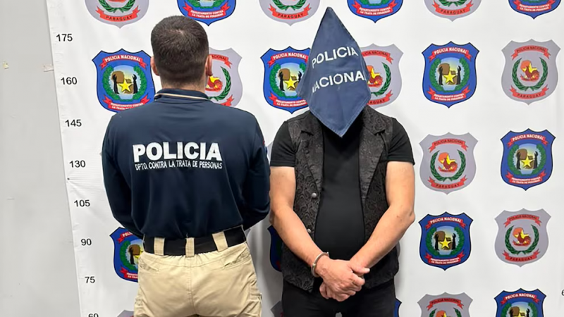 Detuvieron a un argentino acusado de captar y retener a una adolescente de 17 años en Paraguay