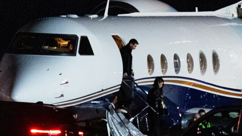 Lionel Messi arribó a Rosario tras el fallecimiento de Jorge Messi