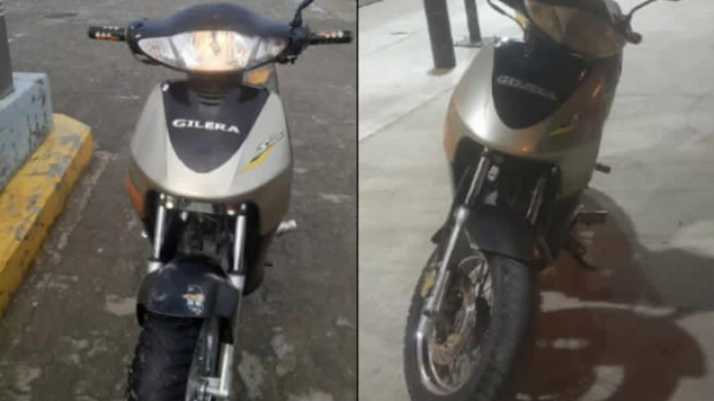 Robaron una moto en Comodoro y piden ayuda en redes para recuperarla