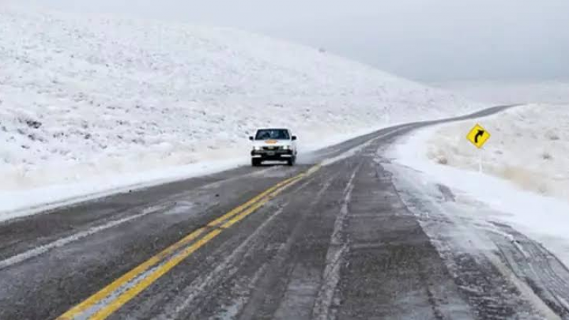Emitieron alerta amarilla por lluvias y nevadas para la cordillera de Chubut