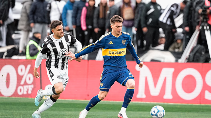 Empate 2-2 entre Boca y Gimnasia de Mendoza en un final dramático