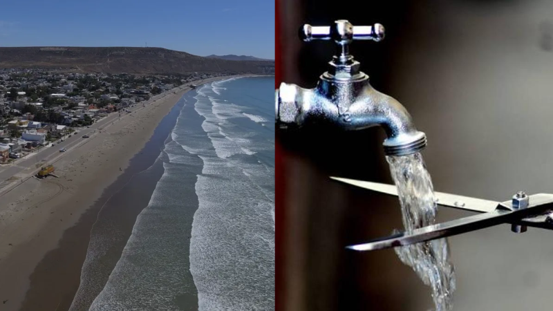 Corte de agua en Rada Tilly: interrumpirán el servicio por 24 horas este martes