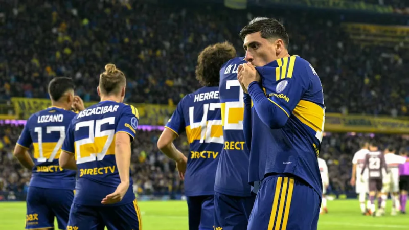 Boca venció a Sao Paulo en La Bombonera y dio el primer paso hacia las semifinales