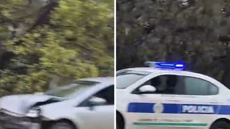 Comodoro: hubo un accidente pasando la Curva del Papa