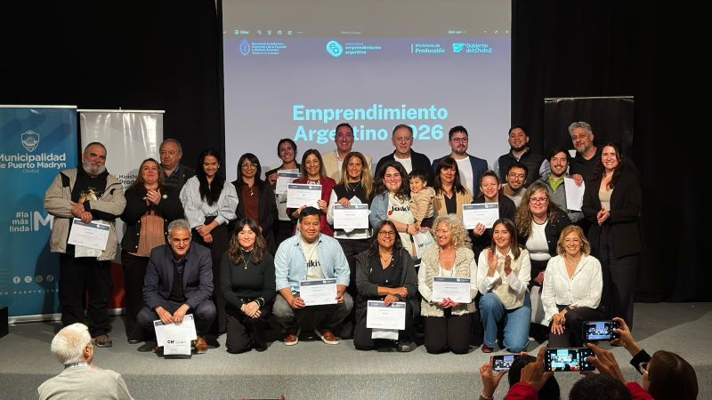 Emprendimiento Argentino 2026: Chubut seleccionó a sus tres ganadores