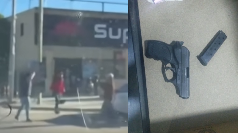 ¿Por qué disparó? El dramático episodio frente a un supermercado que sacudió la tarde en Zona Norte