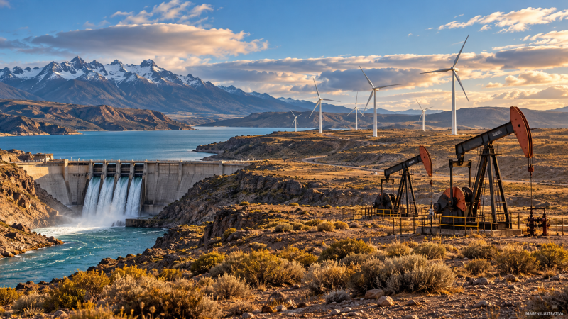 Neuquén anunció una rebaja del 30% en la luz con regalías: la decisión que pone a Chubut frente al espejo