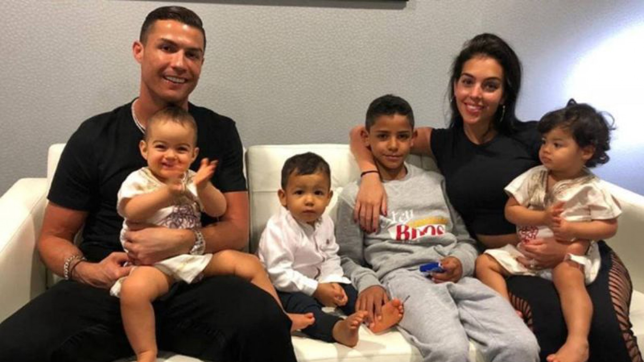 Los hijos de Cristiano Ronaldo protagonizaron el video más tierno