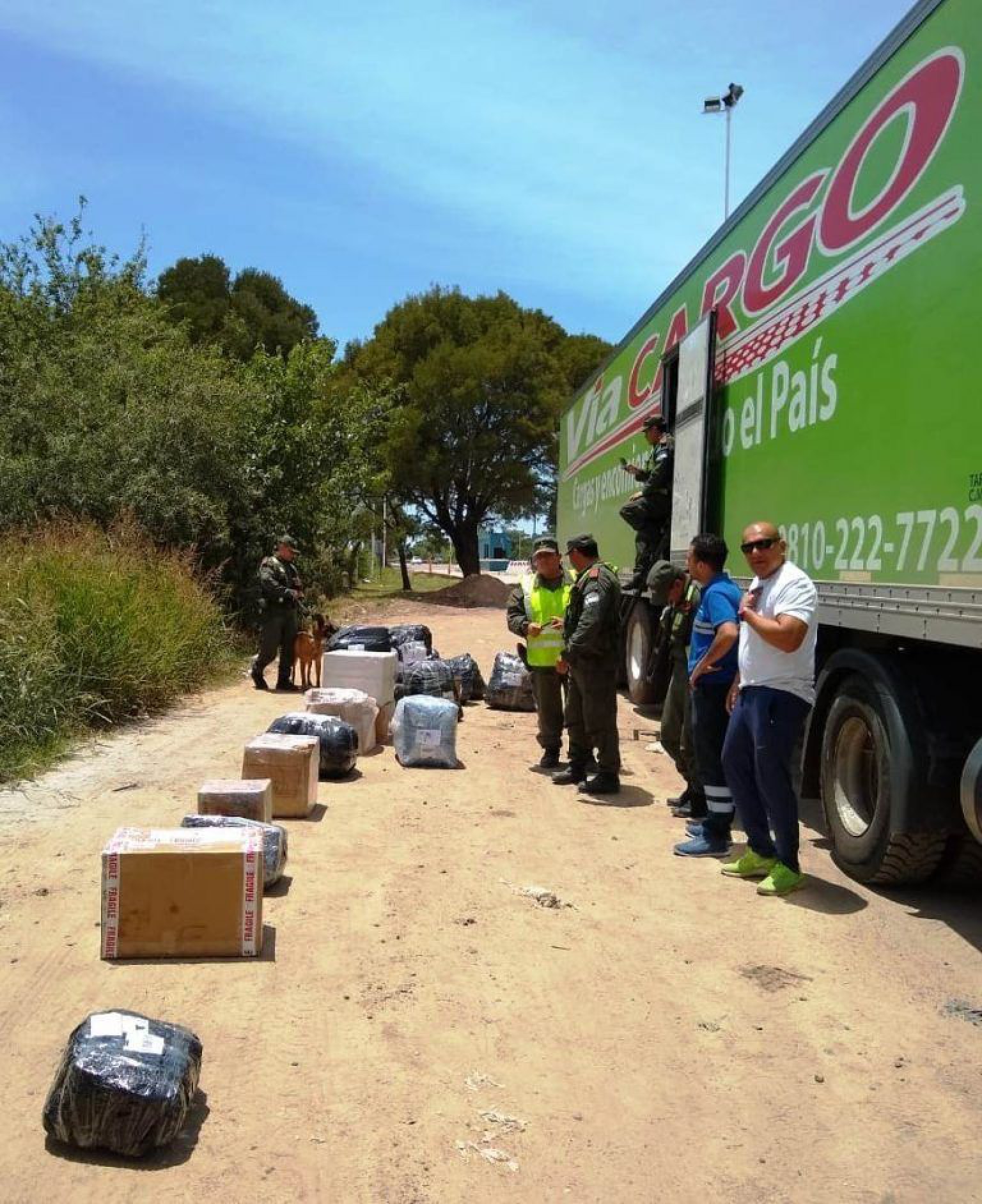 Golpe al narcotráfico: Secuestraron 30 kilos de marihuana y detuvieron a tres personas en Trelew