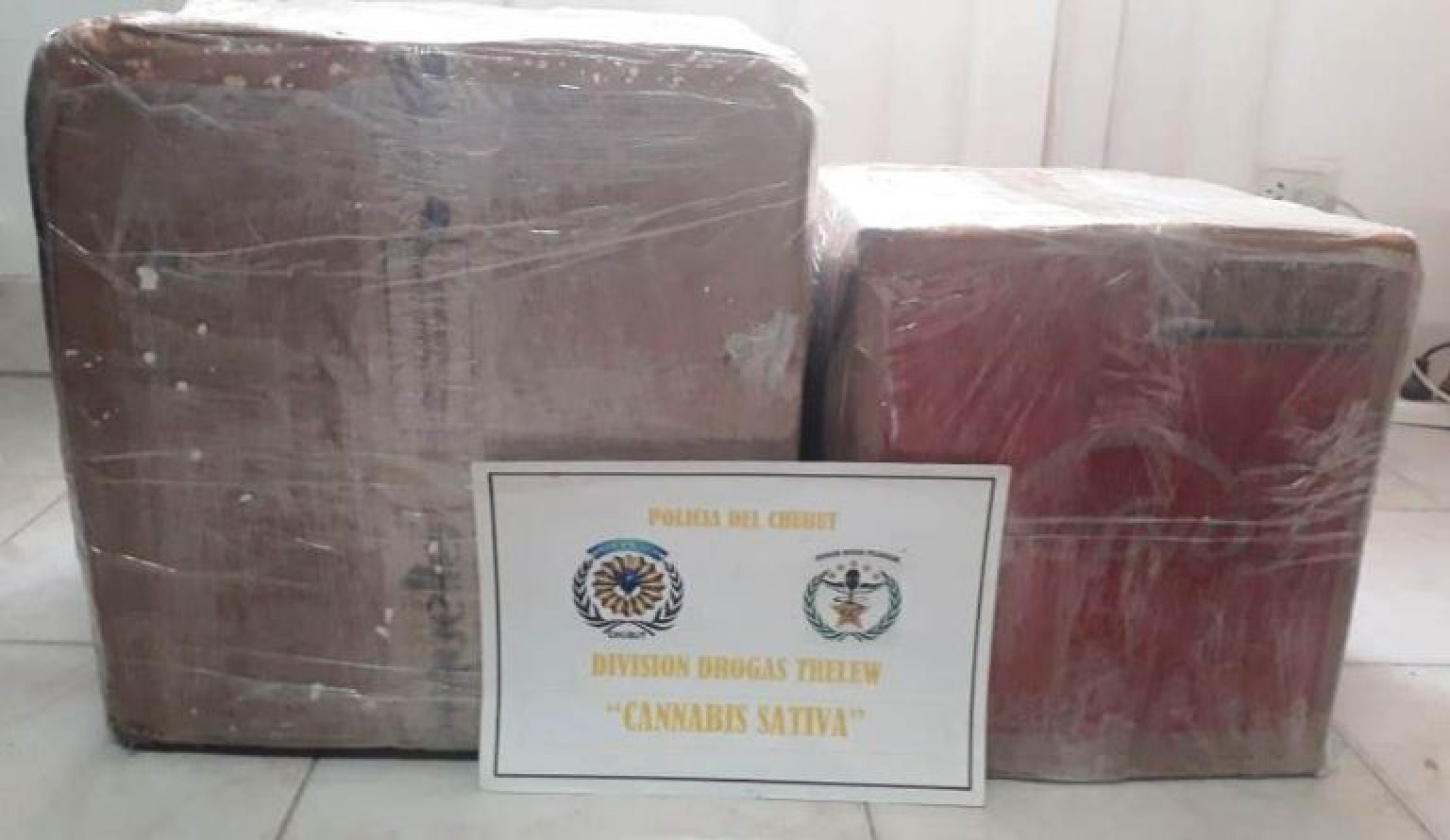 Golpe al narcotráfico: Secuestraron 30 kilos de marihuana y detuvieron a tres personas en Trelew