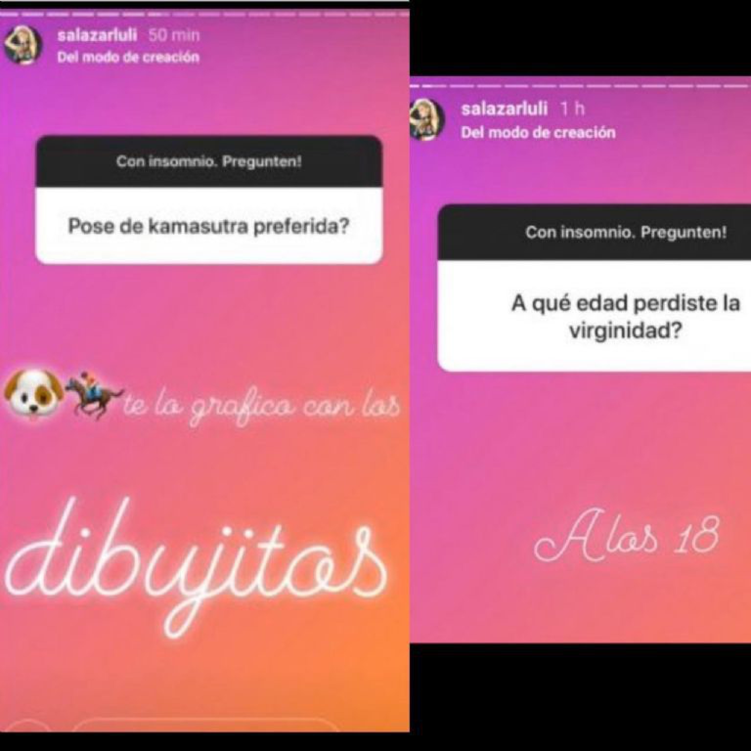 Luciana Salazar se destapó con confesiones hot