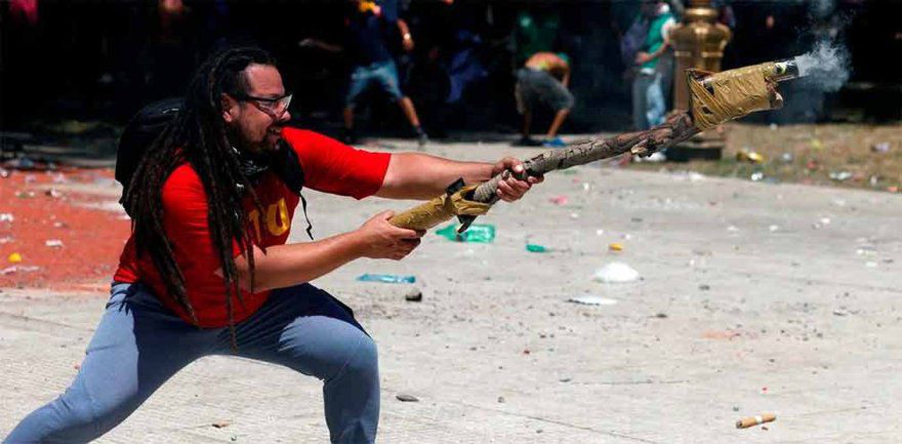 Eduardo Feinmann sobre el detenido que disparó un mortero: ”UNO MENOS”