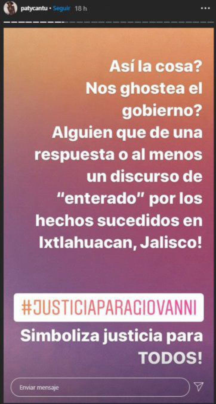 “Que den una respuesta” ¡Paty Cantú apuntó contra López Obrador!