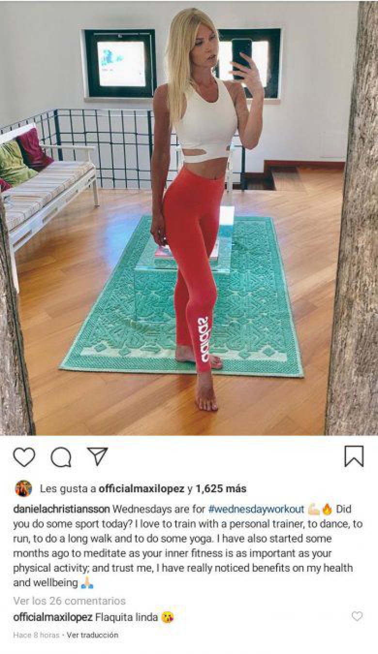 Maxi López más enamorado que nunca ¡no lo puede ocultar!: ”Flaquita linda”