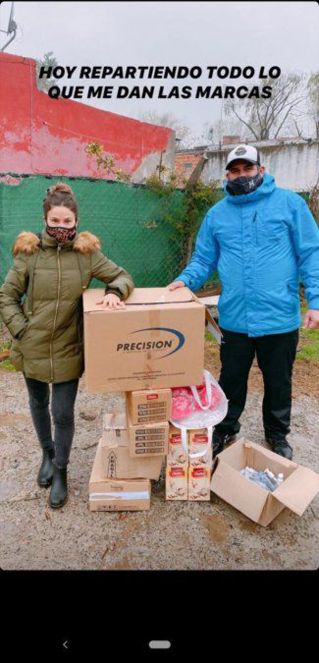 ¡Acto de solidaridad! Tefi Russo donará los canjes que recibe
