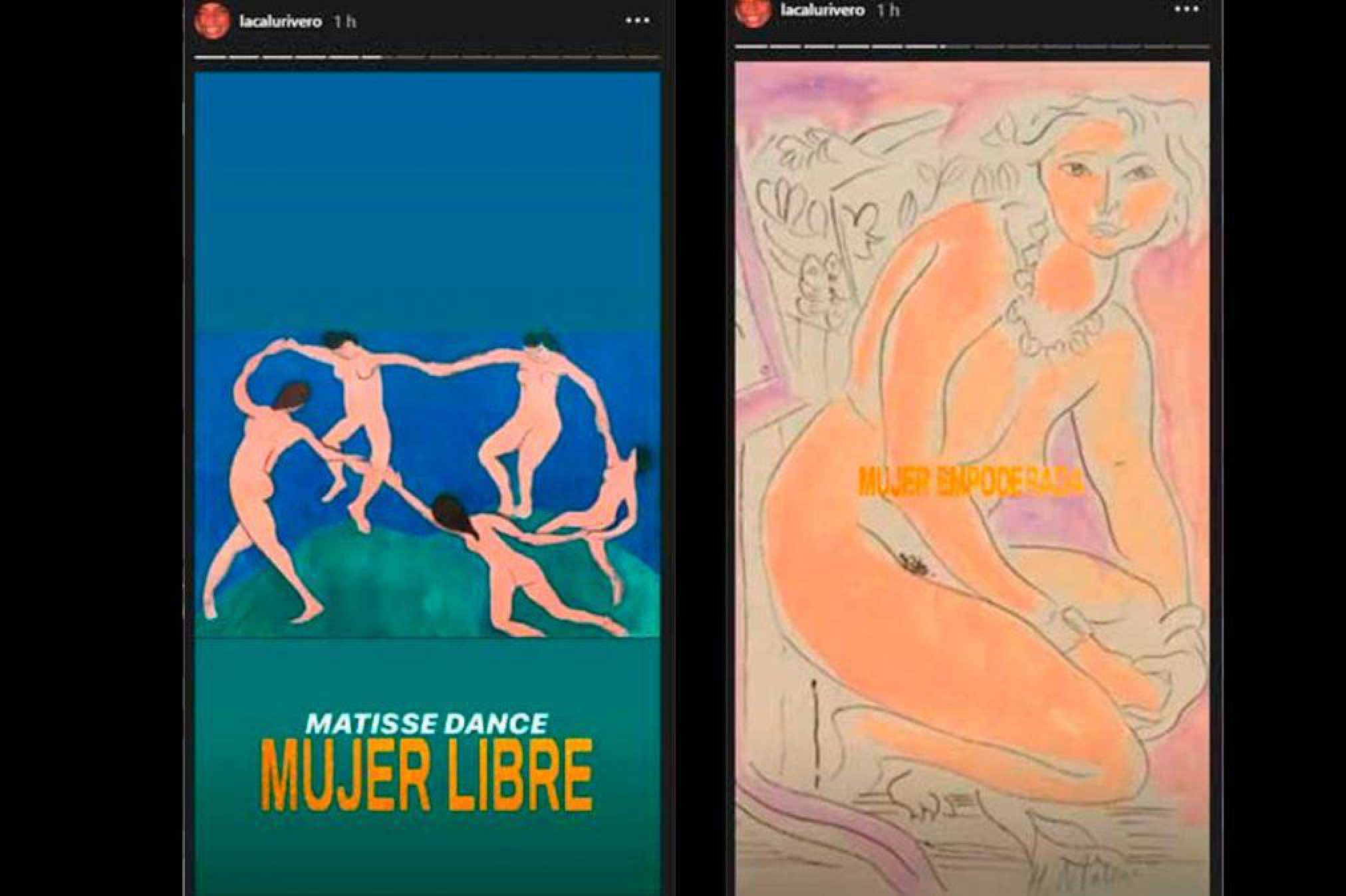 Calu Rivero volvió a mostrarse ¡cómo llegó al mundo! y en grupo