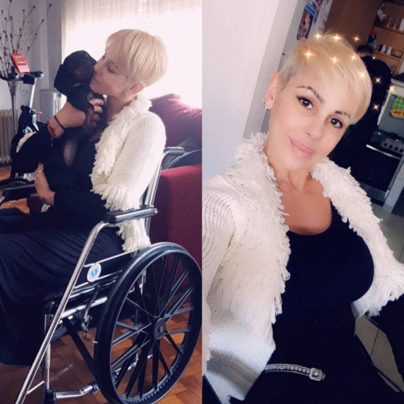 Moni Farro se recupera en casa tras su operación