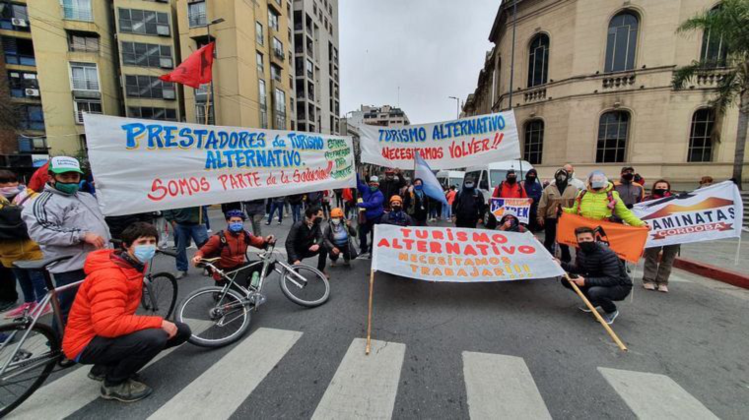 Córdoba: Varias protestas de trabajadores del turismo