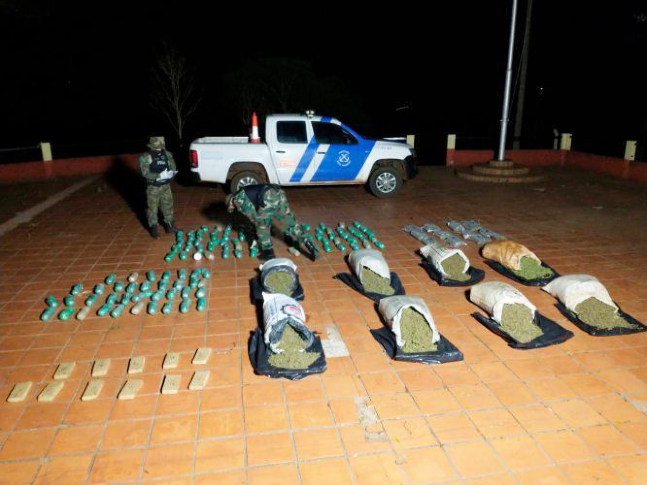 Marihuana: Prefectura secuestró 215 kilos